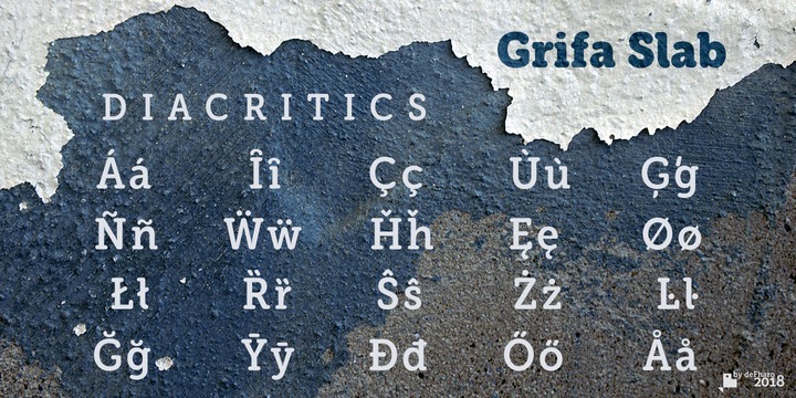 Grifa Slab Font Family插图3