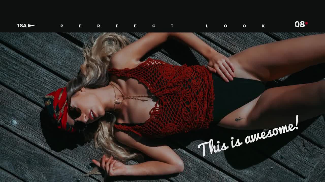 时尚视频宣传片头素材库精选AE模板