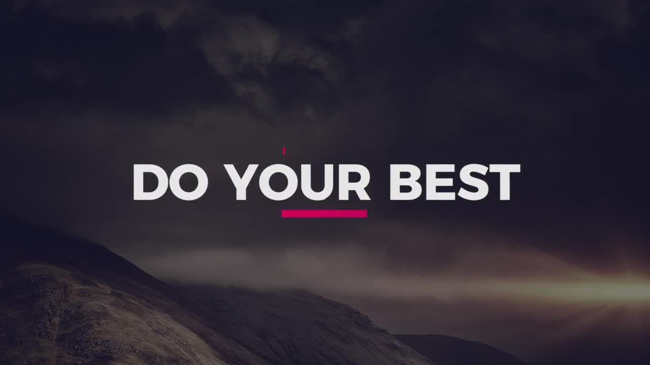 20个动画全屏标题素材库推荐PR模板