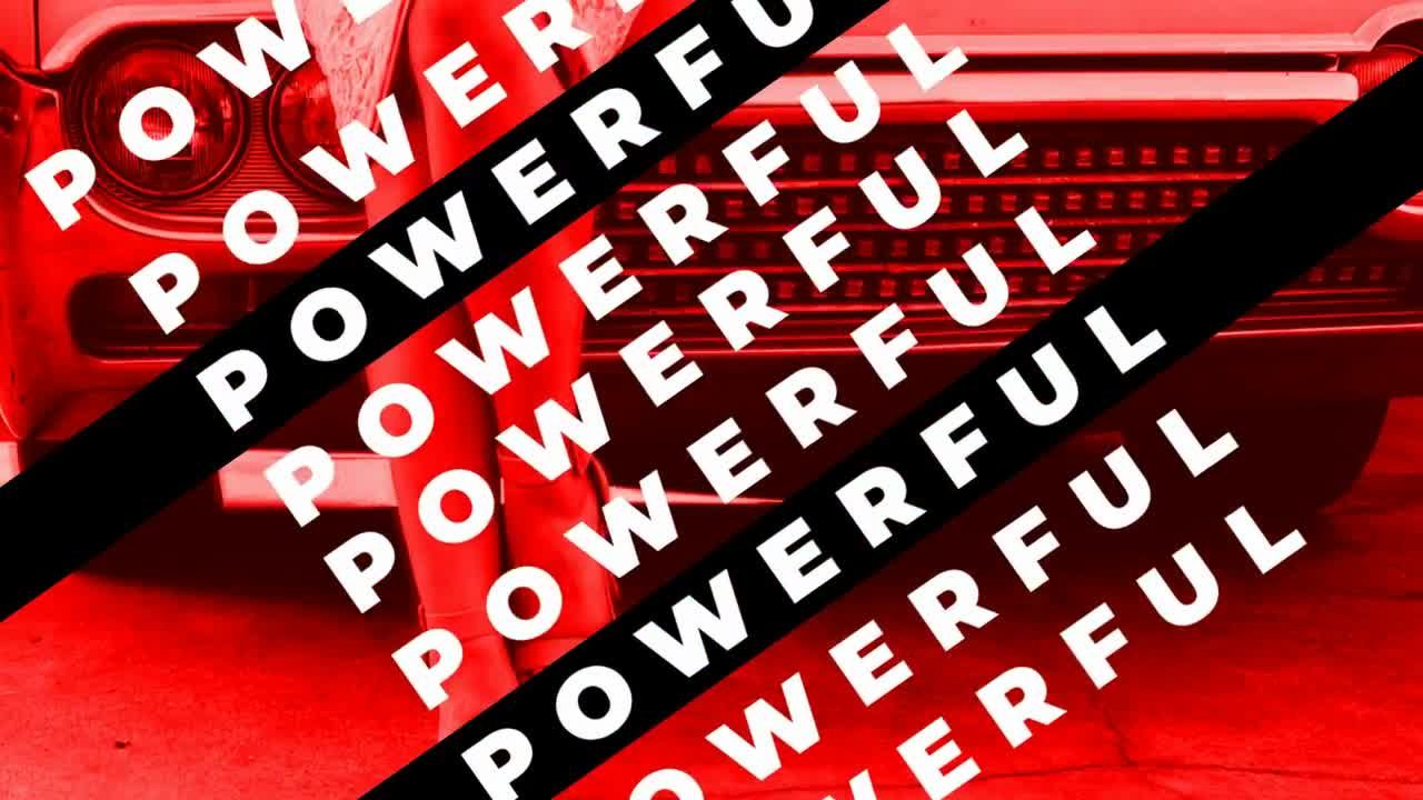 完整的Typo突出显示素材库精选AE模板