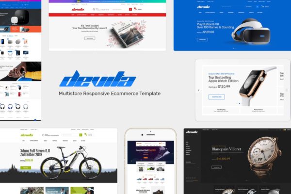 响应式多用途网上商城Prestashop主题模板素材库精选 Devita – Responsive PrestaShop Theme