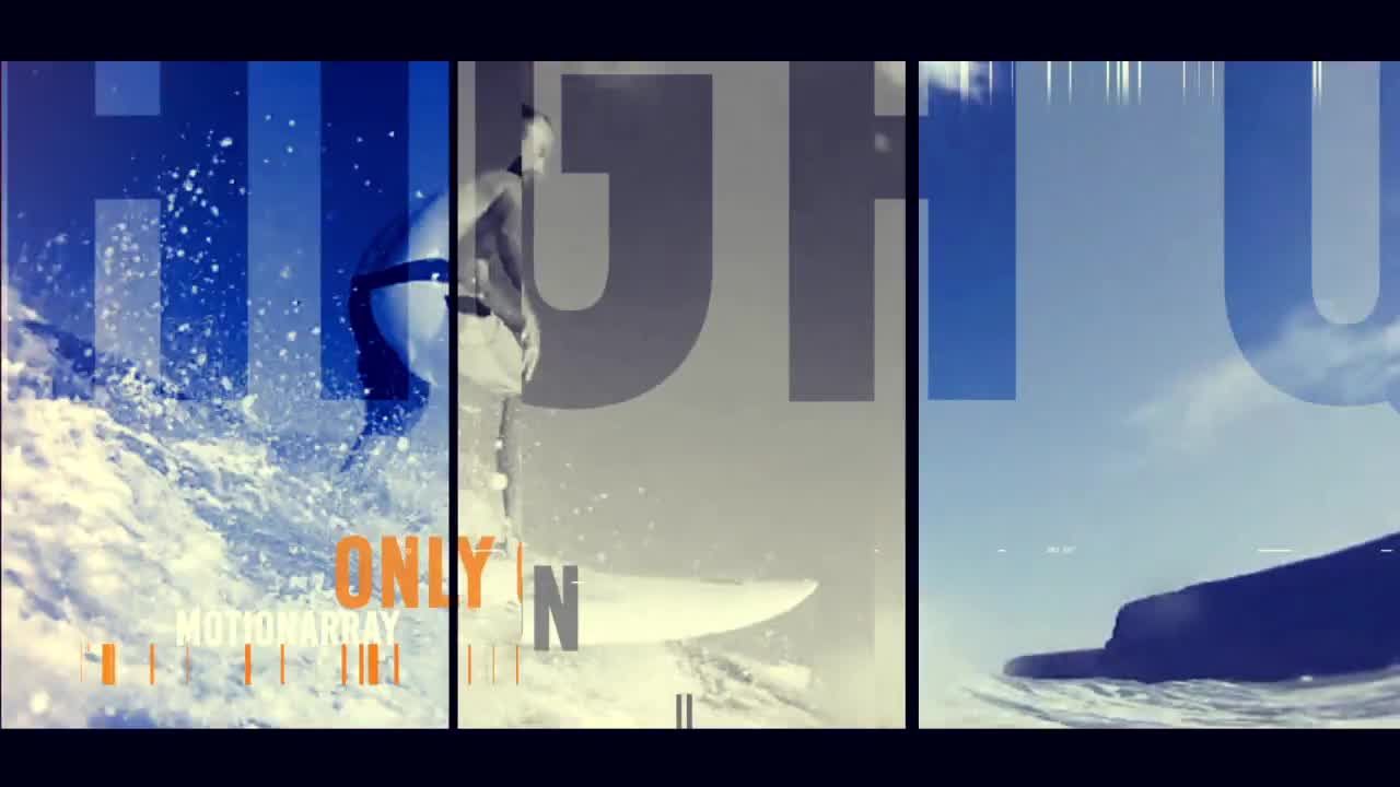 动作运动幻灯片动态素材库精选AE模板