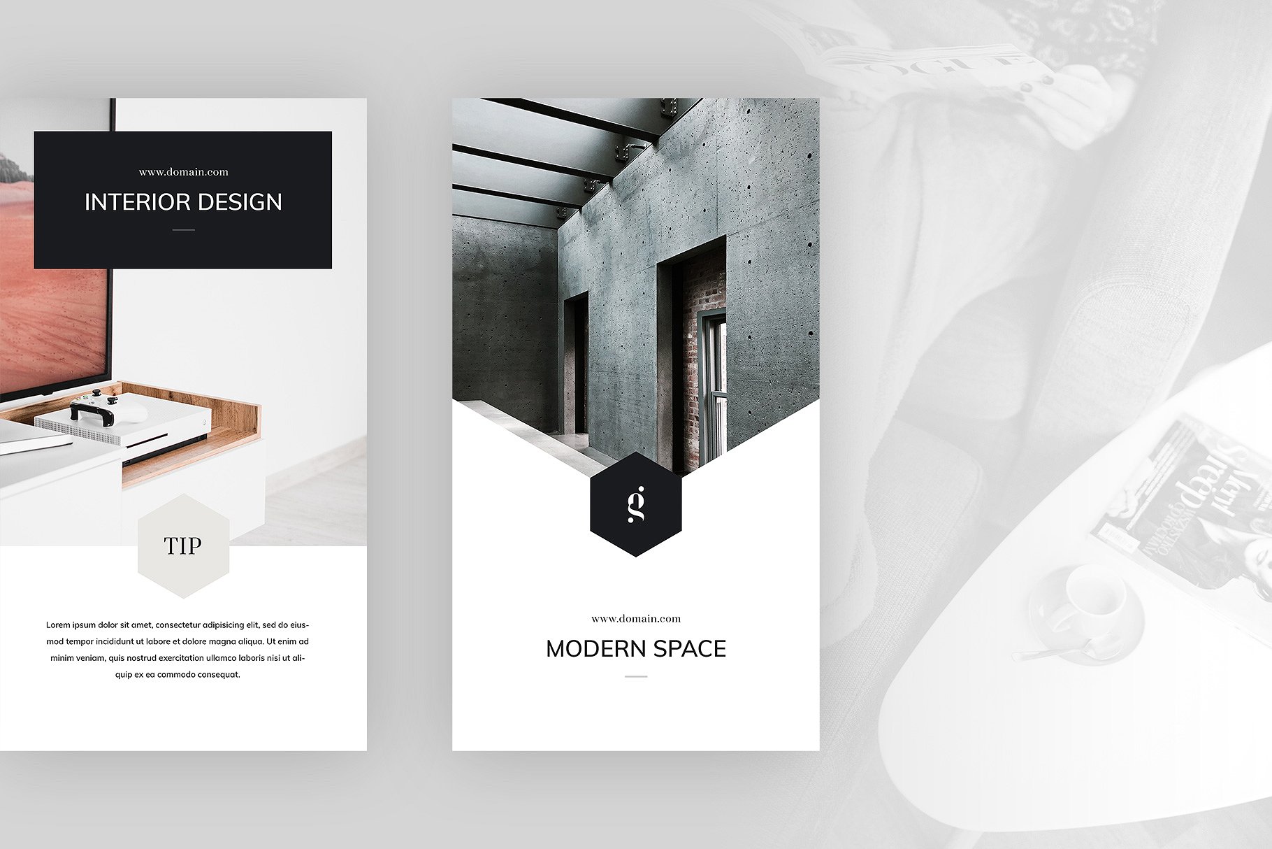 社交媒体文章贴图模板素材库精选素材 Decor PSD Instagram Stories插图(8)