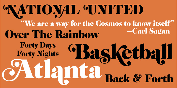 Cabernet JF Font Family插图4