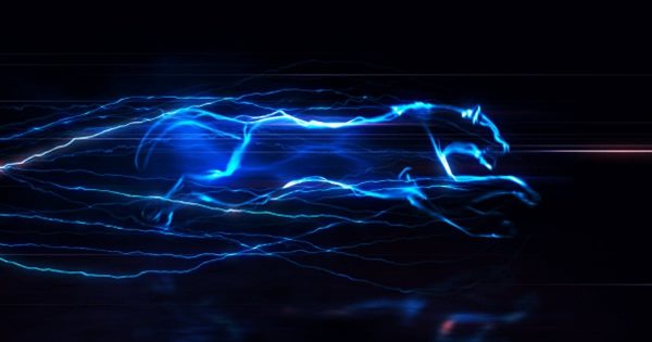 电荷闪电动物奔跑特效Logo演示素材库精选AE模板 Electric Charge Logo