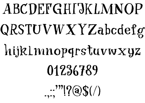 After Nightfall DEMO font插图1