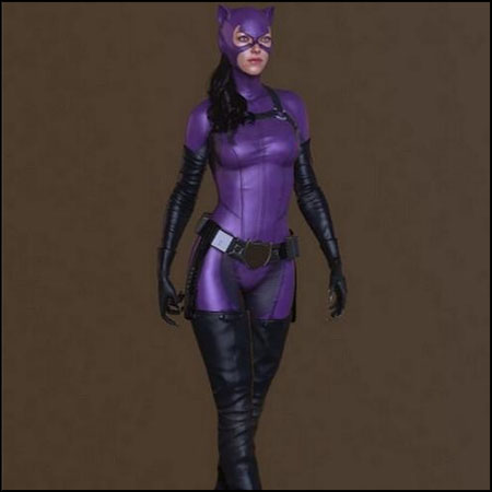 经典猫女电影游戏角色素材之家精选3D模型