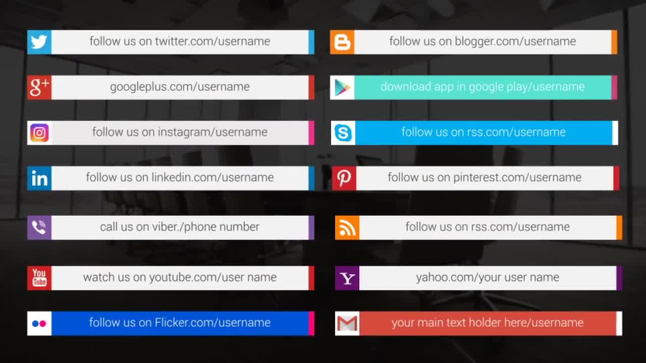 20个现代外观和动态动画的全屏标题素材库精选AE模板