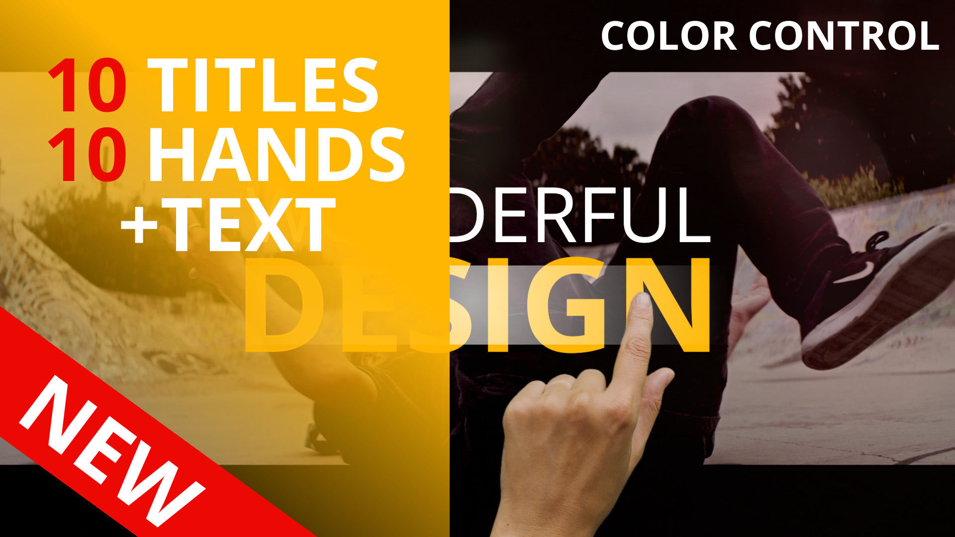 20个全屏标题动画视频素材库精选AE模板