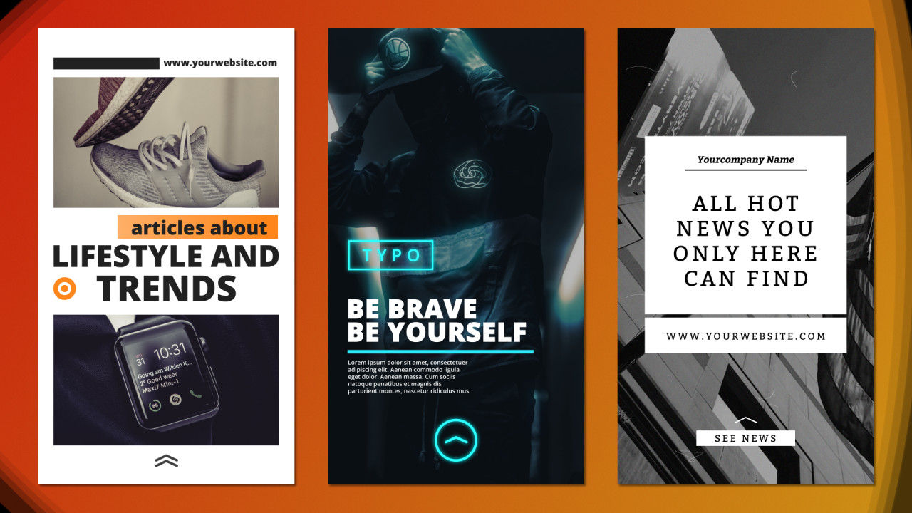 INS手机屏幕界面宣传视频动画素材库精选AE模板