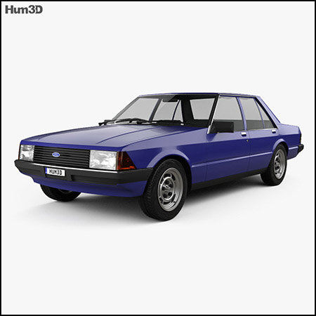 福特Ford Falcon 1979 汽车素材之家精选3D模型