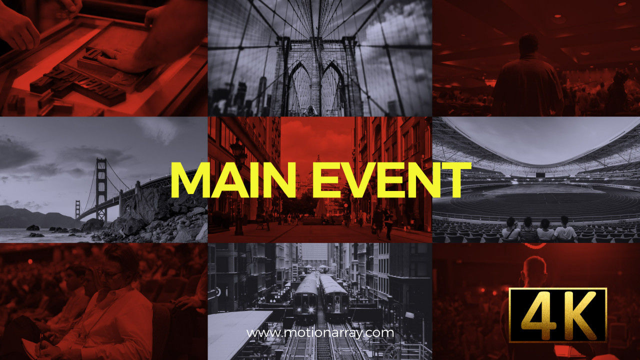 主赛事活动介绍素材库精选AE模板