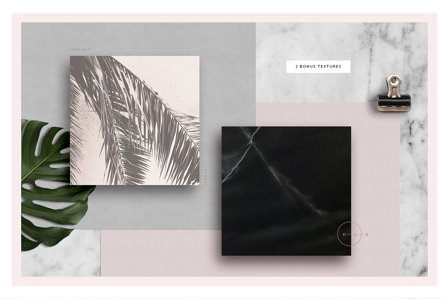 服装服饰主题社交媒体贴图模板素材库精选 Social Media Kit Ladypreneur • Renée插图(4)