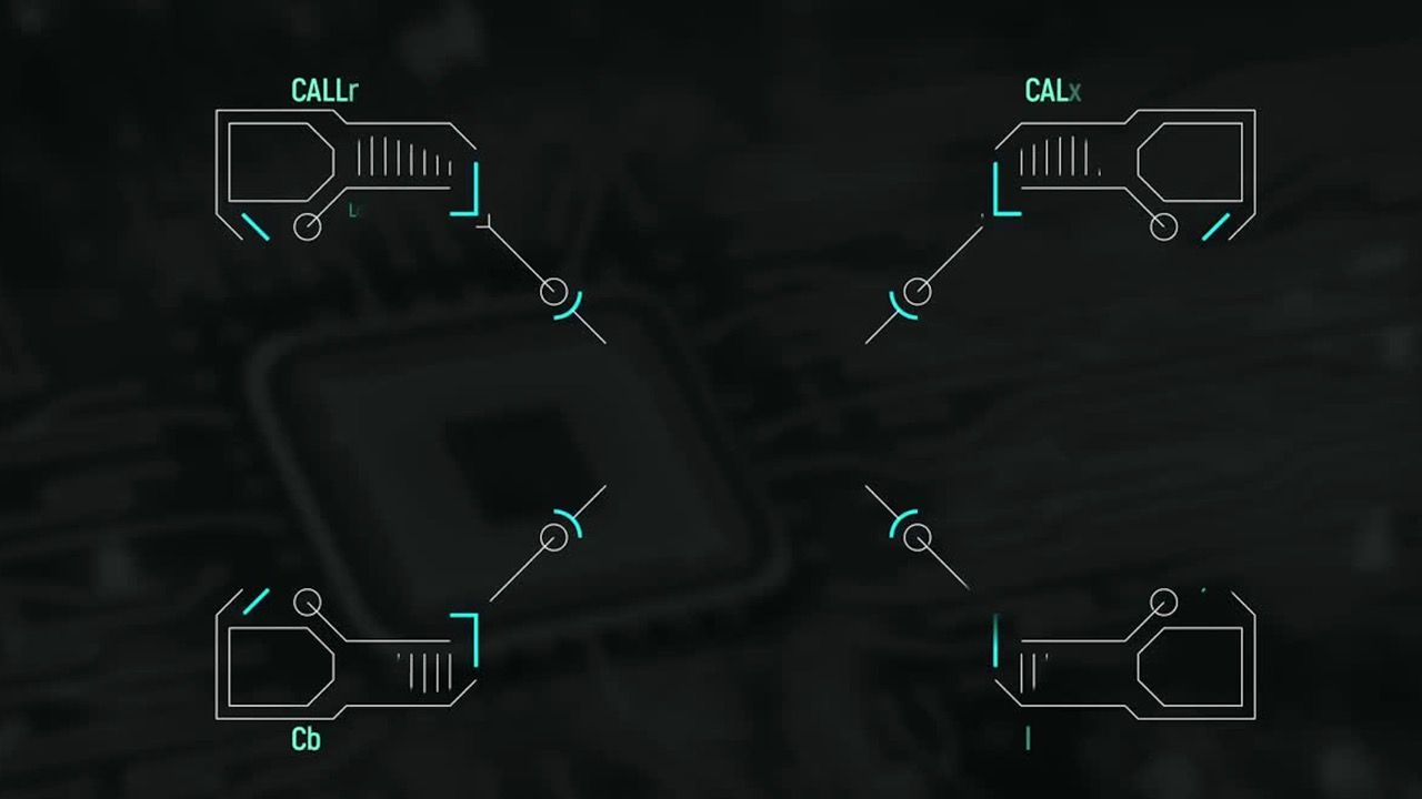 高科技元素标注素材库精选AE模板