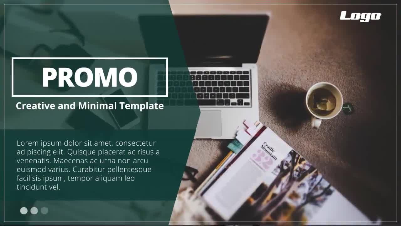 简短促销演示ae模板