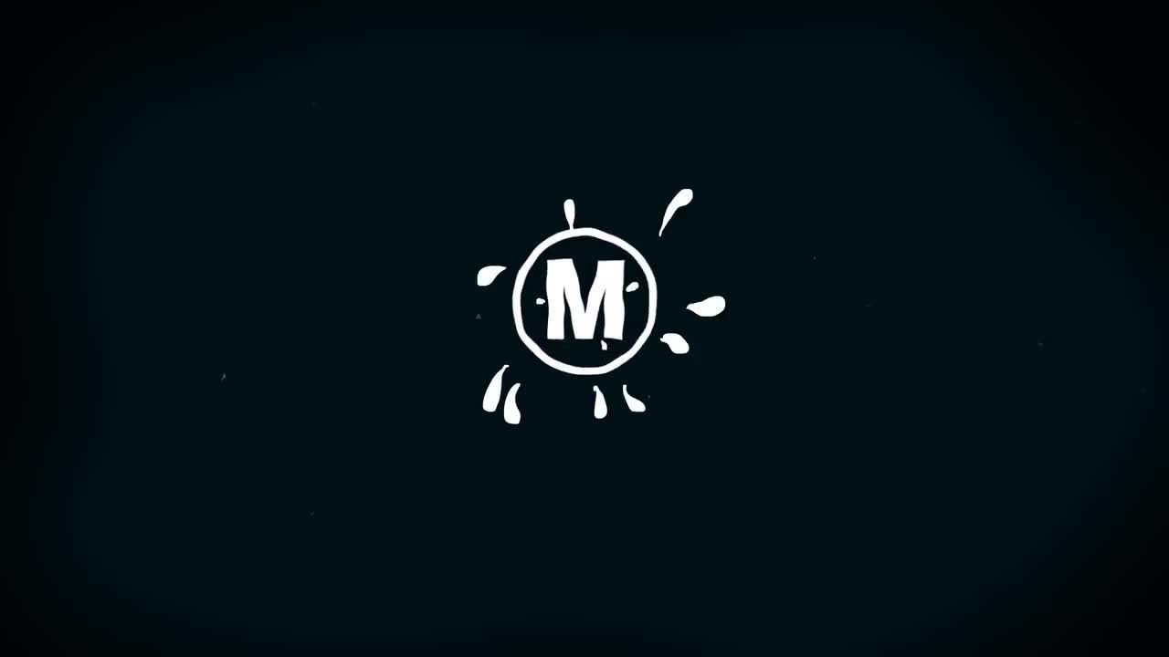 手绘徽标显示艺术性素材库精选AE模板