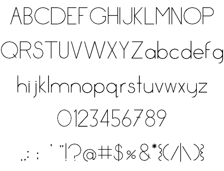 Hypeface – Reg font插图5