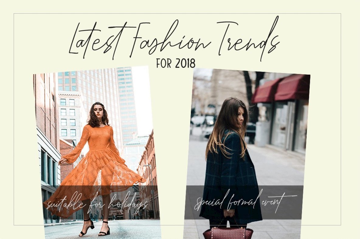 Elegantly & Modest Duo Font Family插图2