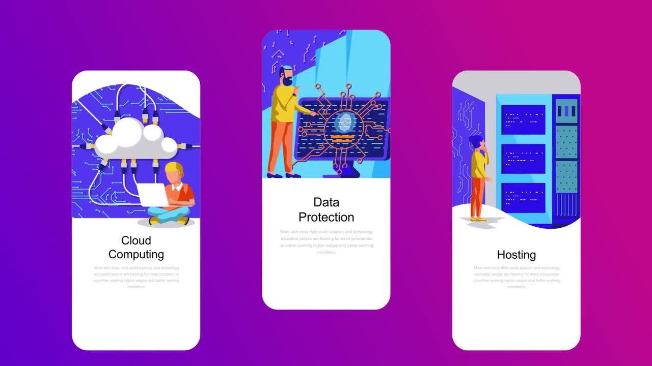 技术故事展示素材库精选AE模板
