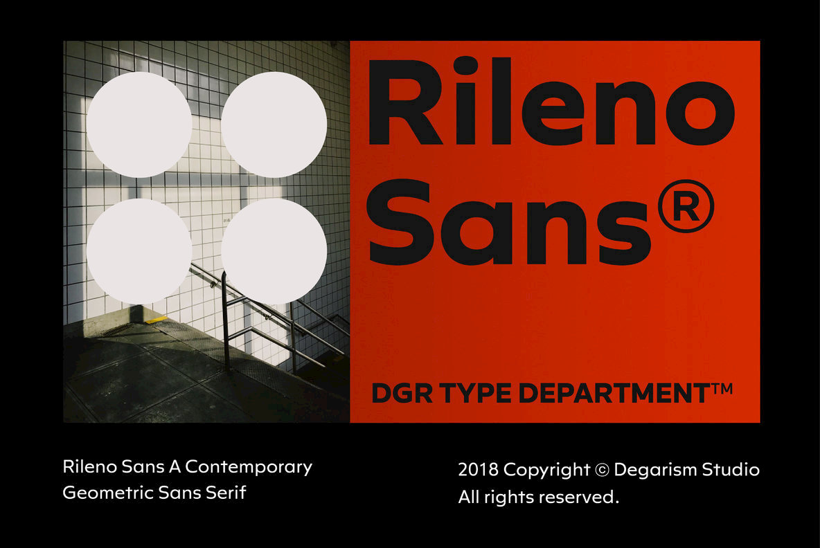 Rileno Sans Font Family插图