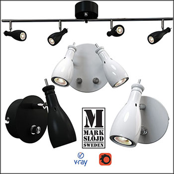 壁灯和天花板灯素材之家精选3D模型