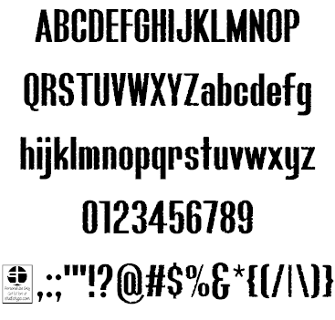 Bluefish_ERODED DEMO font插图1