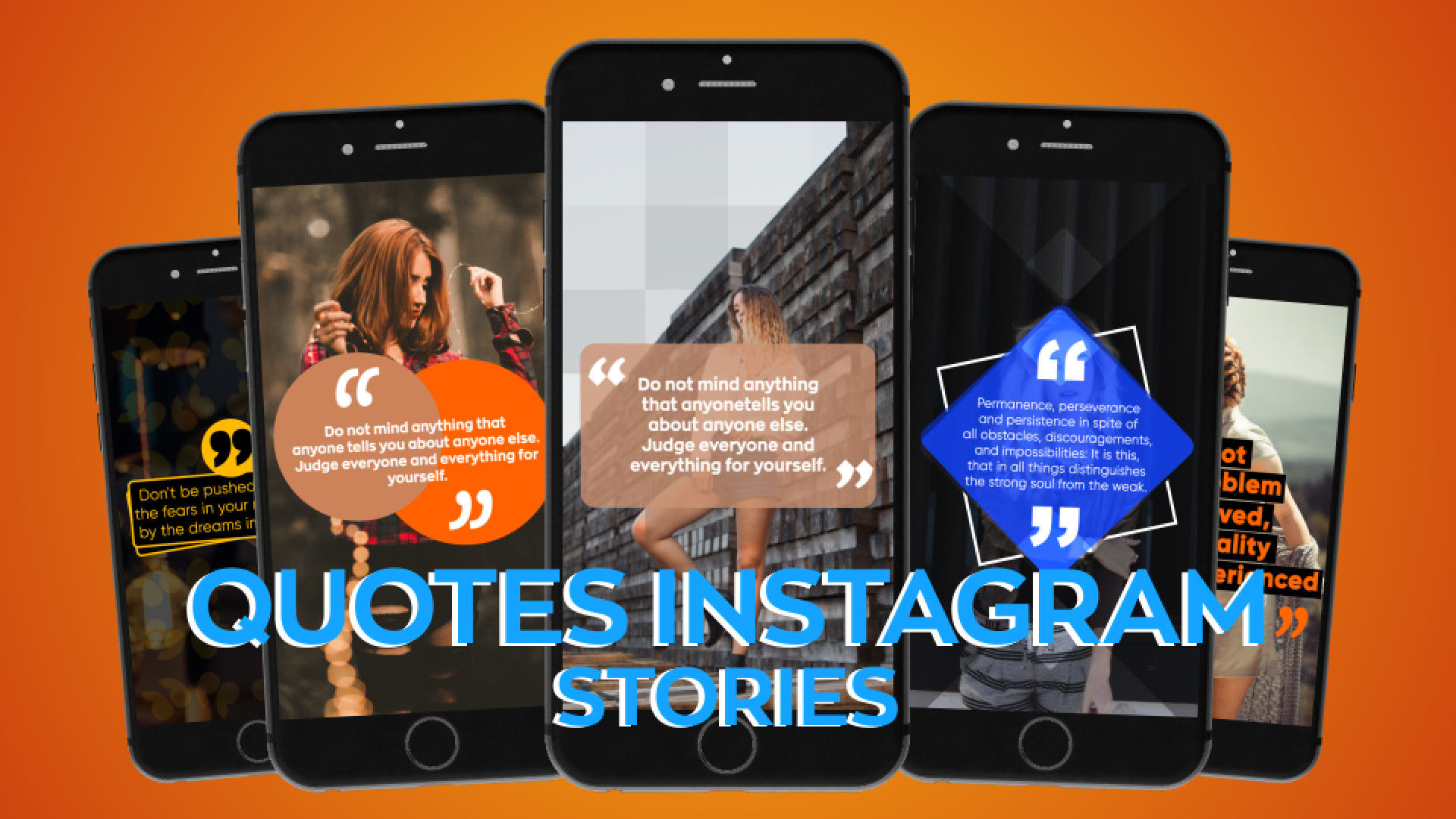 Instagram报价故事动画素材库精选AE模板