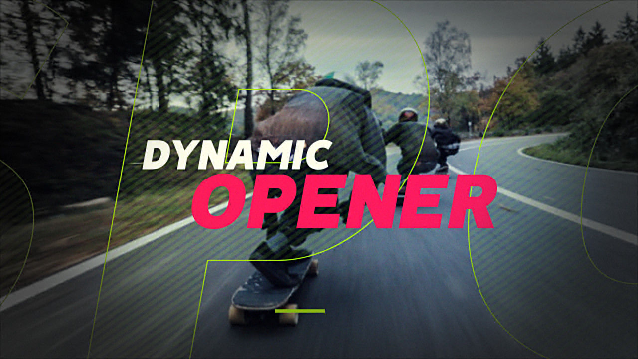 快速动态过渡效果素材库精选PR模板