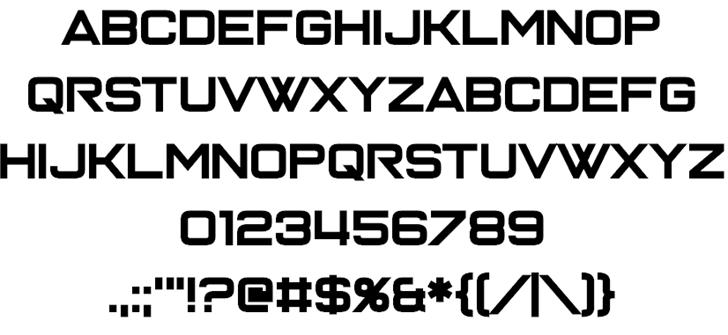 Enter the Grid 2 font插图1