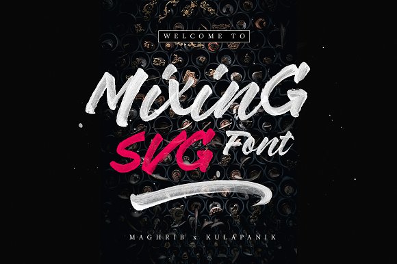 Mixing SVG Font & Regular插图