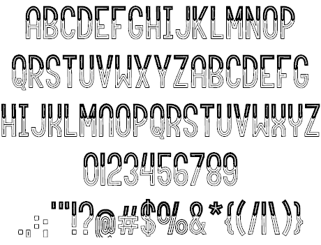 Roundabout font插图3 Roundabout font插图3