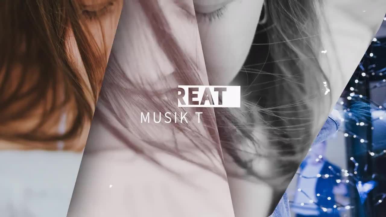 现代时尚的优雅幻灯片素材库精选AE模板