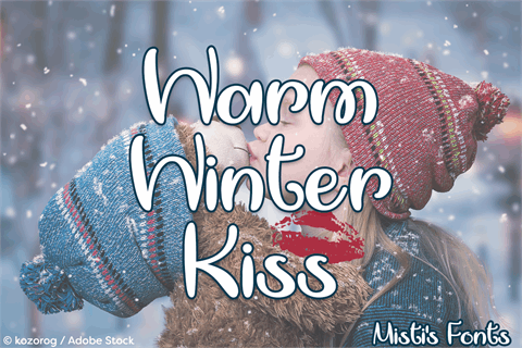 Warm Winter Kiss font素材之家精选英文字体