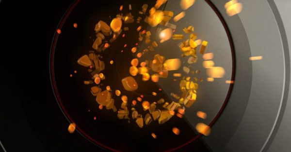 电子机械动画特效Logo演示素材库精选AE模板 Hawk Logo