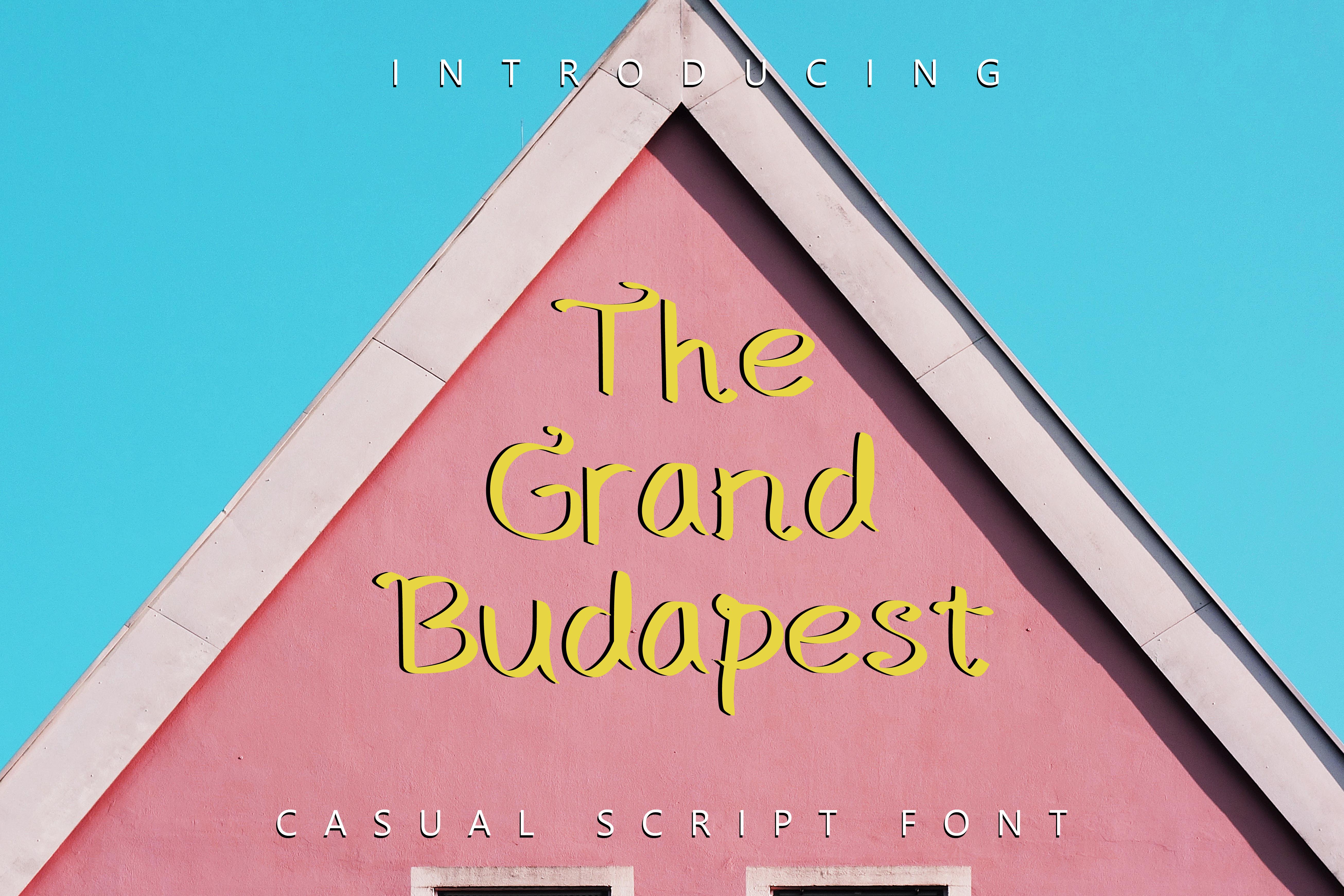 The Grand Budapest Font Regular Font插图1