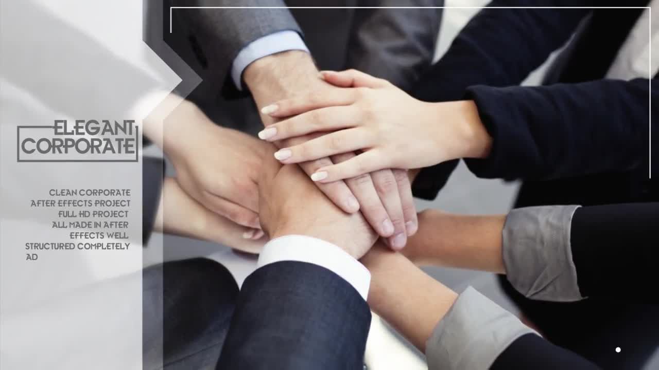 简洁商务图片宣传展示片头素材库精选AE模板