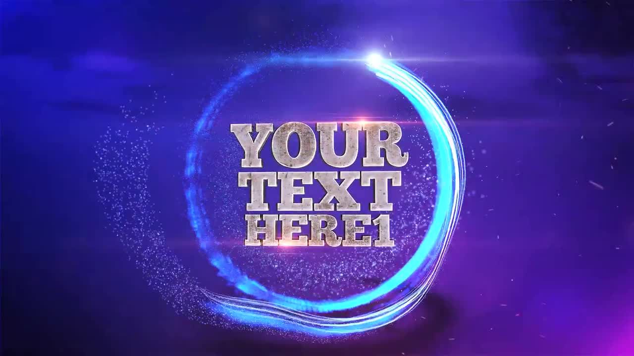 时尚现代感转场影视预告片头素材库精选AE模板