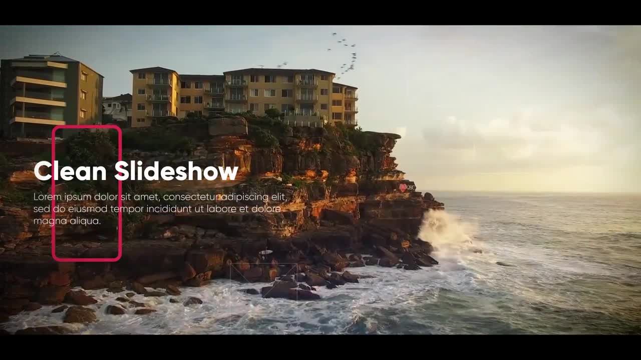 清新优雅的时尚广告幻灯片素材库推荐PR模板