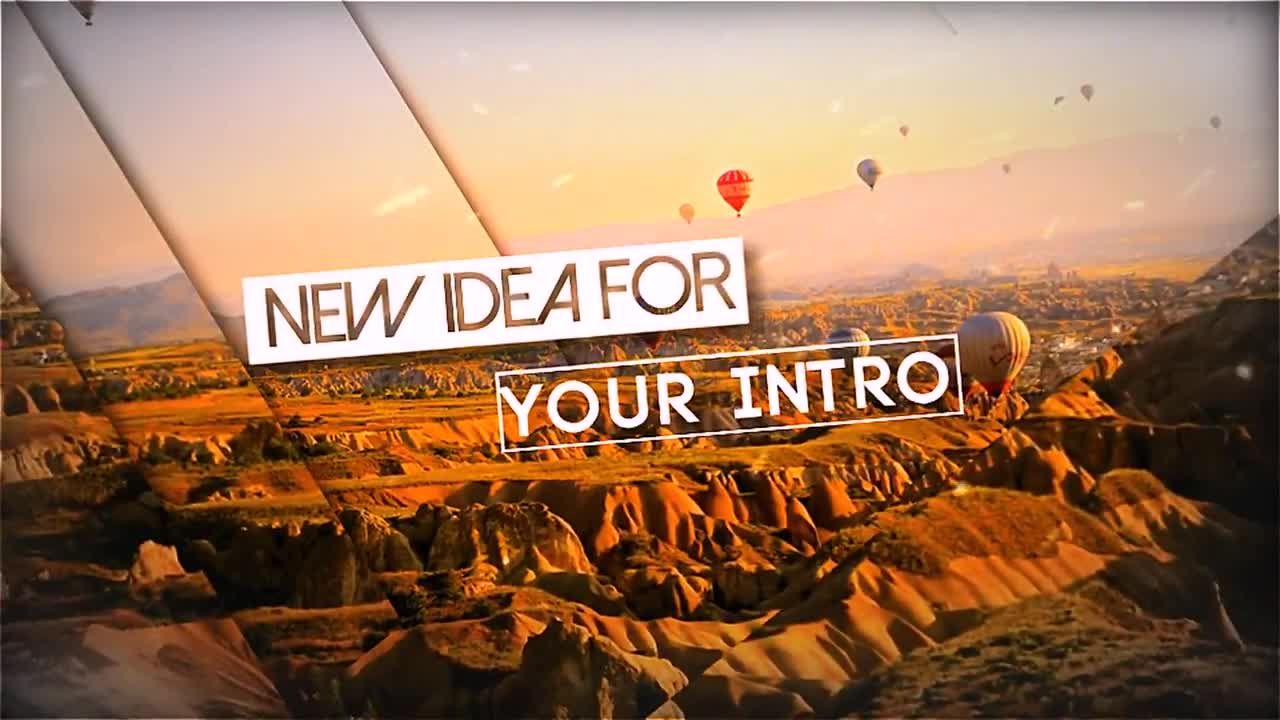 现代时尚的视频开场白素材库精选AE模板