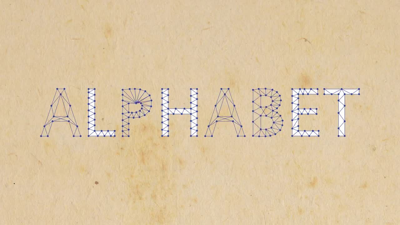 26个独特干净迷人的动画字母素材库精选AE模板