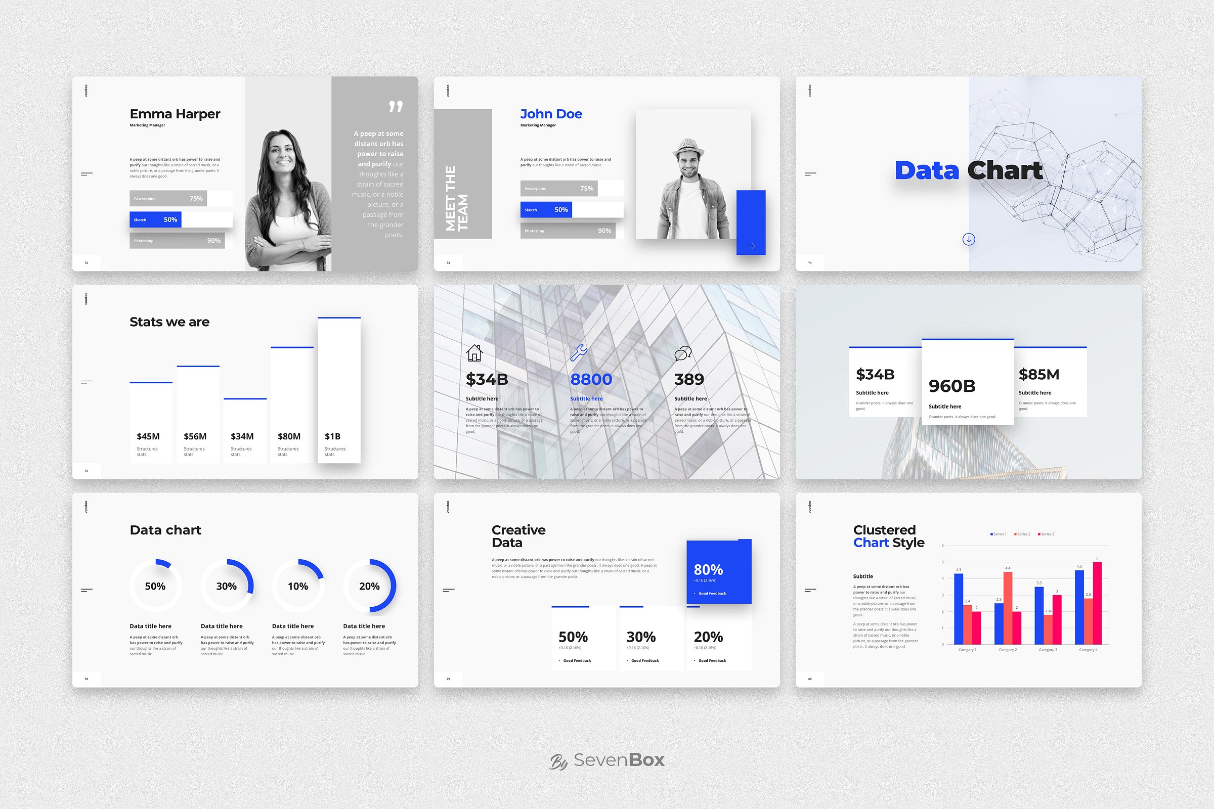 Voodoo-创意极简的PPT模板下载 [pptx]插图(12)