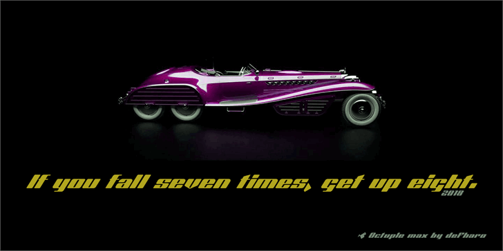 Octuple max font插图1