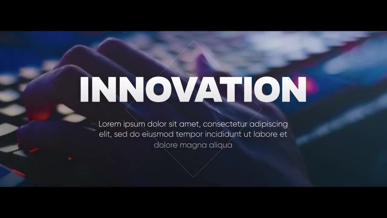 移动动画企业幻灯片素材库精选AE模板