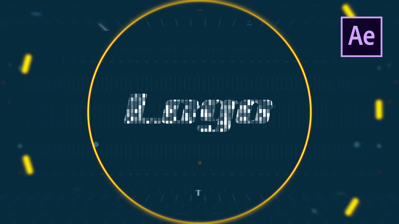 色彩鲜艳创意的动态动画徽标素材库精选AE模板