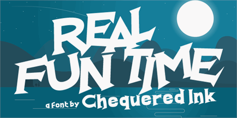 Real Fun Time font素材之家精选英文字体