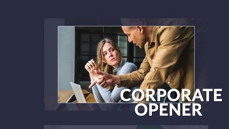 专业企业幻灯片动画素材库精选AE模板