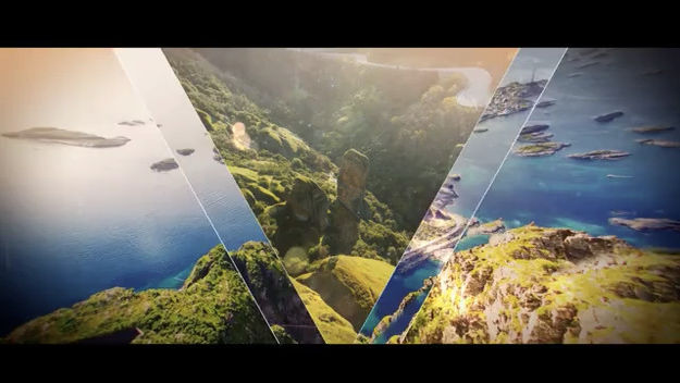 4K视差效果幻灯片素材库精选AE模板