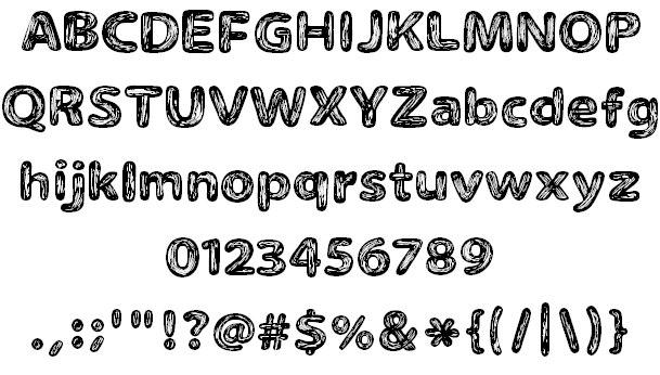 The Naturel Txt font插图1 The Naturel Txt font插图1