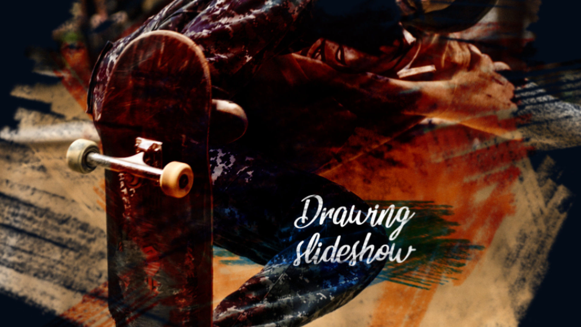 现代多彩精美的绘图幻灯片素材库精选AE模板