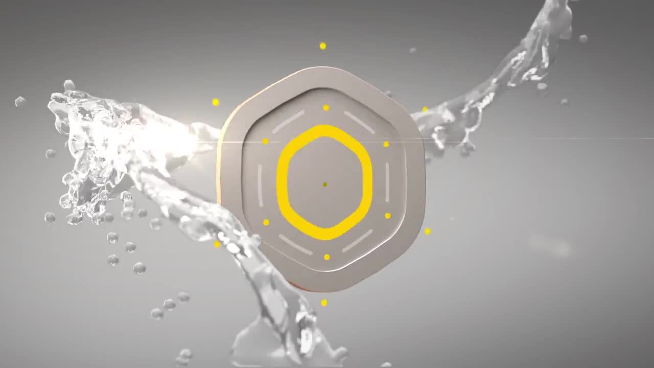 明亮的公司徽标显示素材库精选AE模板